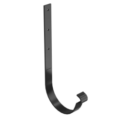 BRYZA STAL Hak prosty do rynien 125 mm - CZERŃ